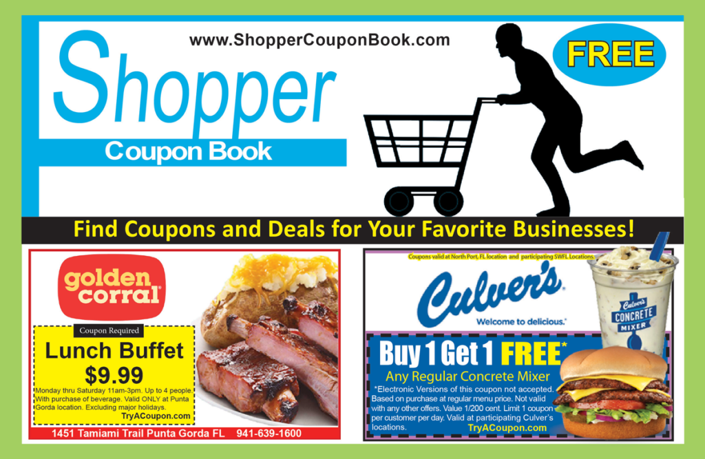 Shopper coupon books